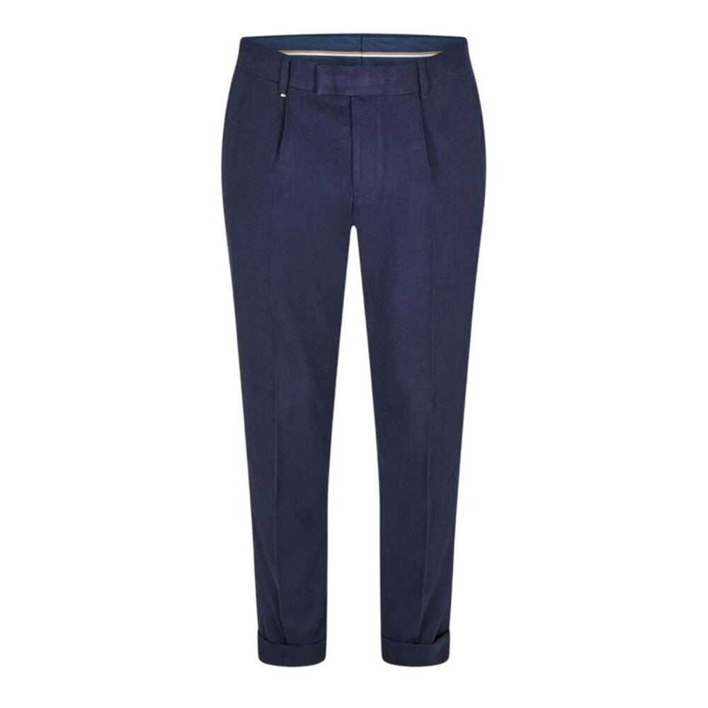 Boss Mens Genius Pleated Chinos / Blue